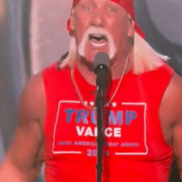 This is the MAGA Cut Off Hulk Hogan wore on stage!