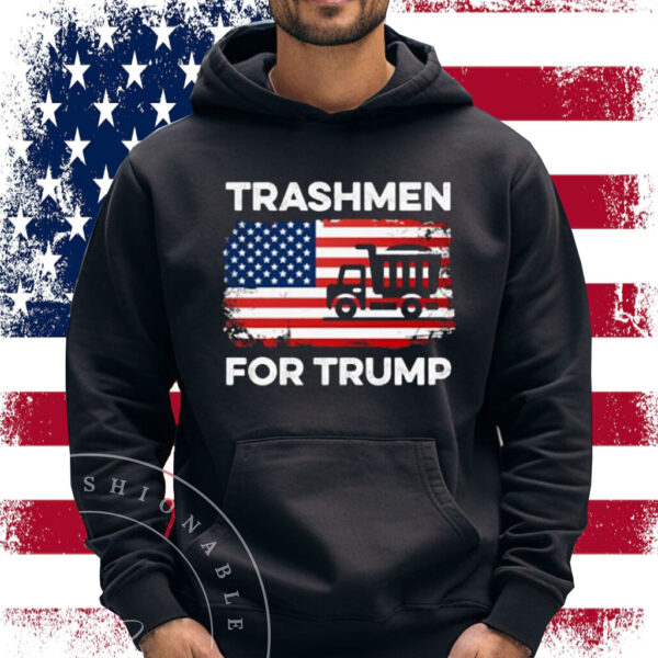 Trashmen for Trump 2024 Funny Election Garbage Shirt