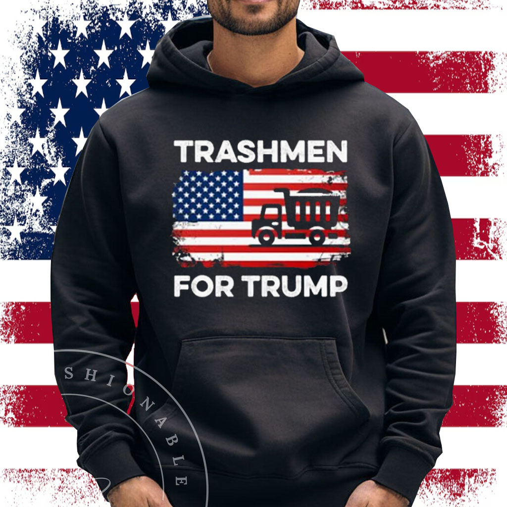 Trashmen for Trump 2024 Funny Election Garbage Shirt