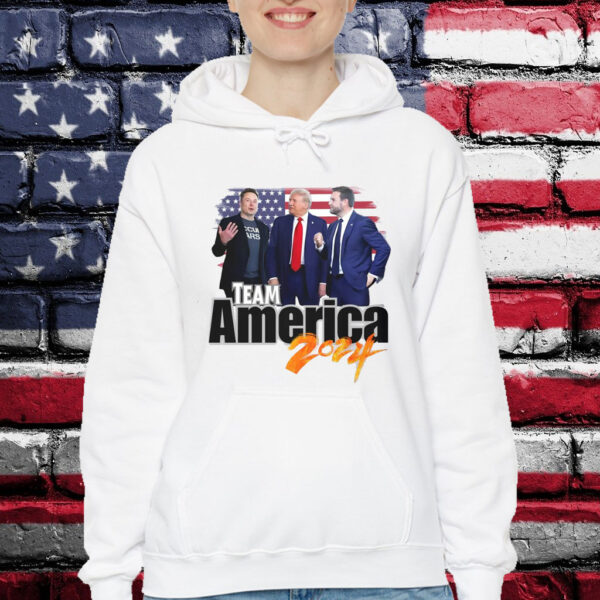 Trump 2024, Team America, Elon Musk Shirt