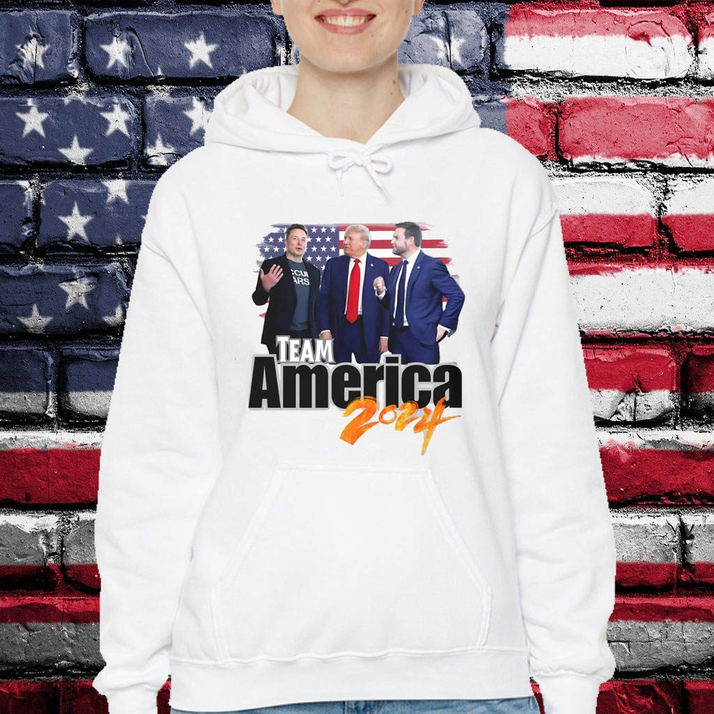 Trump 2024, Team America, Elon Musk Shirt