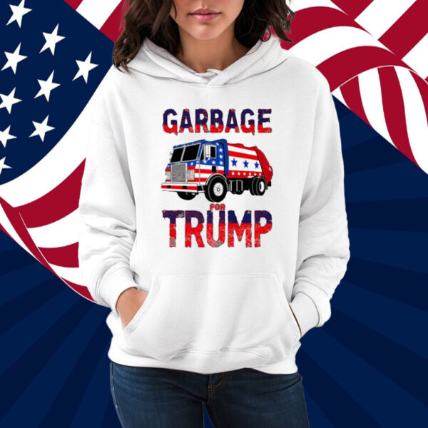 Trump America's Favorite Garbage Man Trump In Trash Truck Shirt