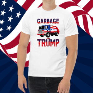 Trump America's Favorite Garbage Man Trump In Trash Truck Shirt