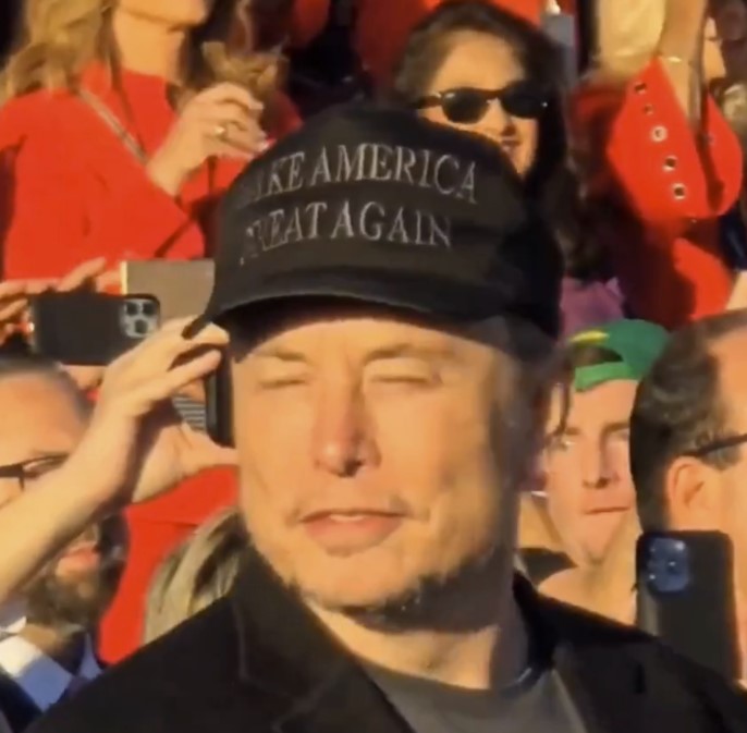 Official Trump - Elon Musk Dark MAGA Hat
