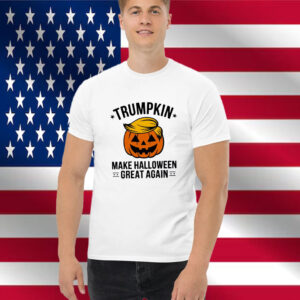 Trump Halloween Shirt, Trumpkin Make Halloween Great Again Shirt