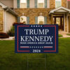 Trump Kennedy 2024 Yard Sign, Make America Great Again Yard Sign