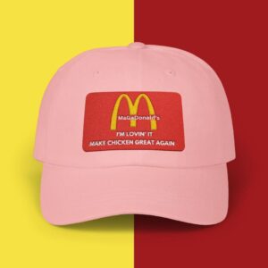 Trump Magadonald, Dark MAGA Make America Great Again Hat