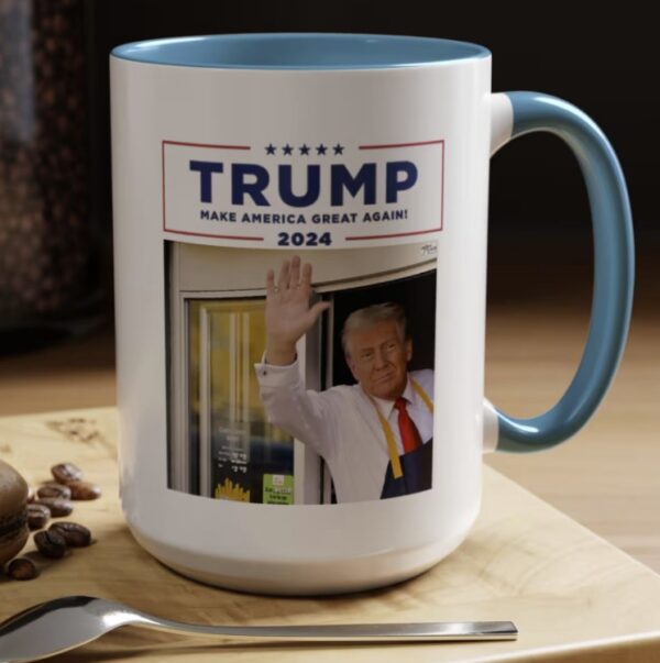 Trump McDonalds Mug, Donald Trump Mug