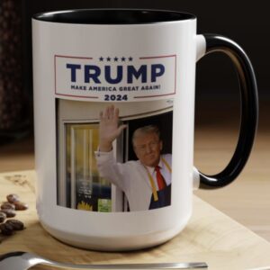 Trump McDonalds Mug, Donald Trump Mug