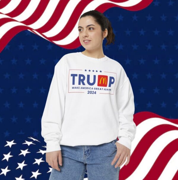 Trump McDonalds Sweatshirt, Make America Great Again