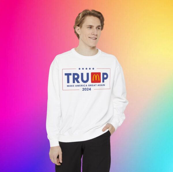 Trump McDonalds Sweatshirt, Make America Great Again