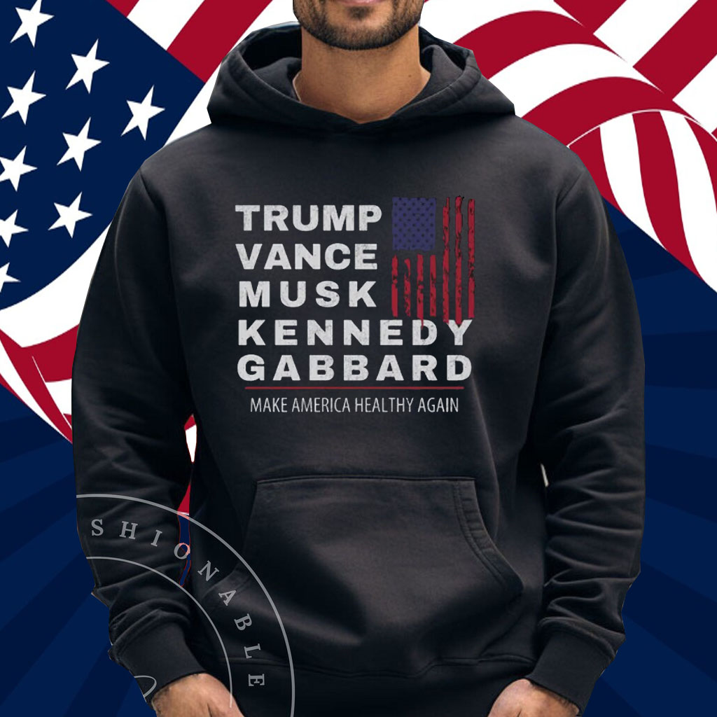 Trump RFK Kennedy Vance Musk Tulsi Gabbard 2024 Shirt