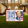 Trump Vance 2024 America Yard Sign, Trump for President Lawn Sign