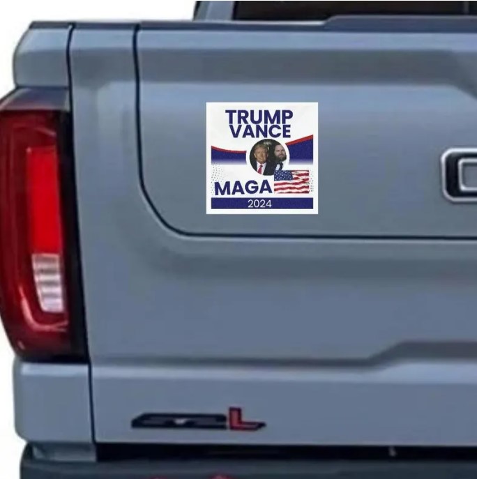 Trump Vance 2024 Car magnet Trump president elections 2024