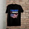 Trump Vance 2024 Distressed Flag Take America Back 45-47 Shirt