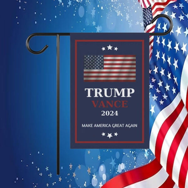 Trump Vance 2024 MAGA Garden Flag