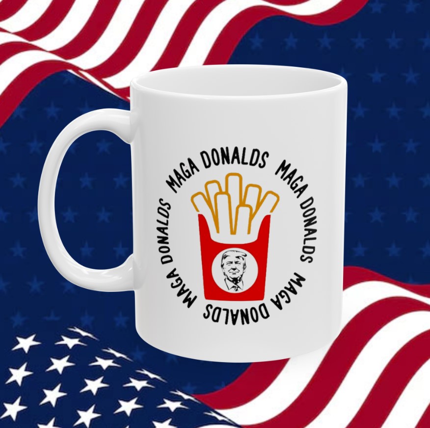 Trump Vance 2024 ,Trump Magadonalds Mug