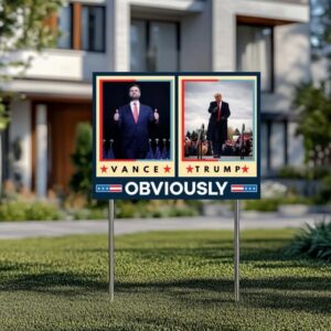 Trump Vance 2024 Yard Sign - Make America Great Again Yard Sign