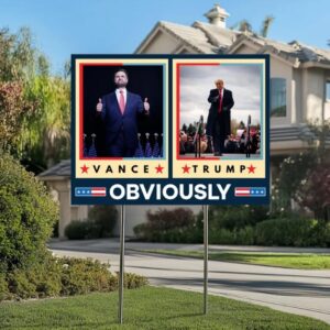 Trump Vance 2024 Yard Sign - Make America Great Again Yard Sign