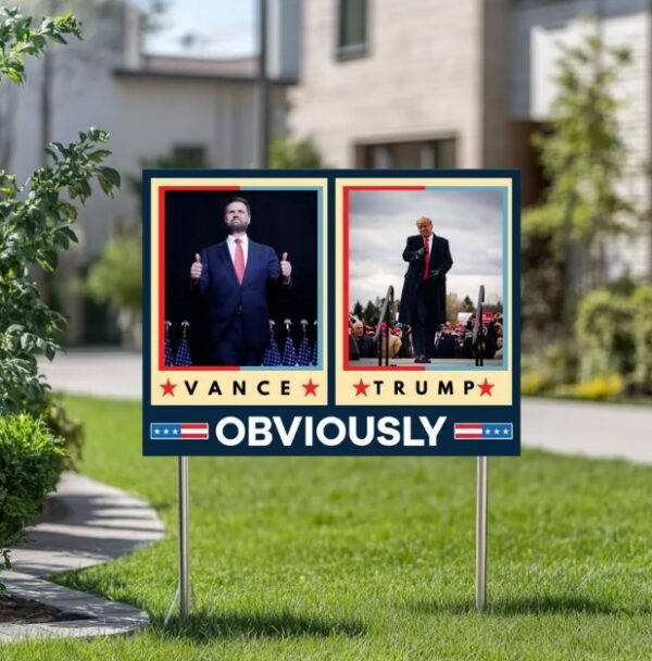 Trump Vance 2024 Yard Sign - Make America Great Again Yard Sign