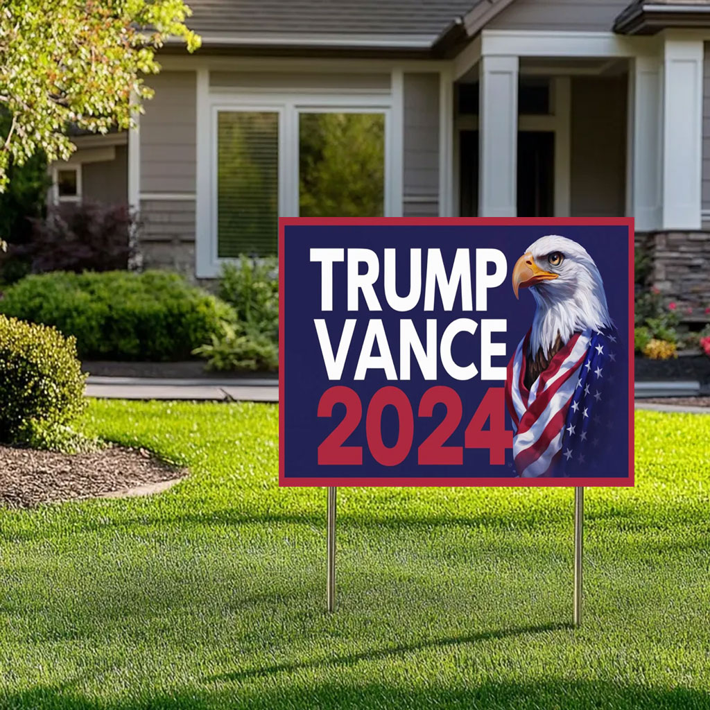 Trump Vance 2024 Yard Sign Trump for President