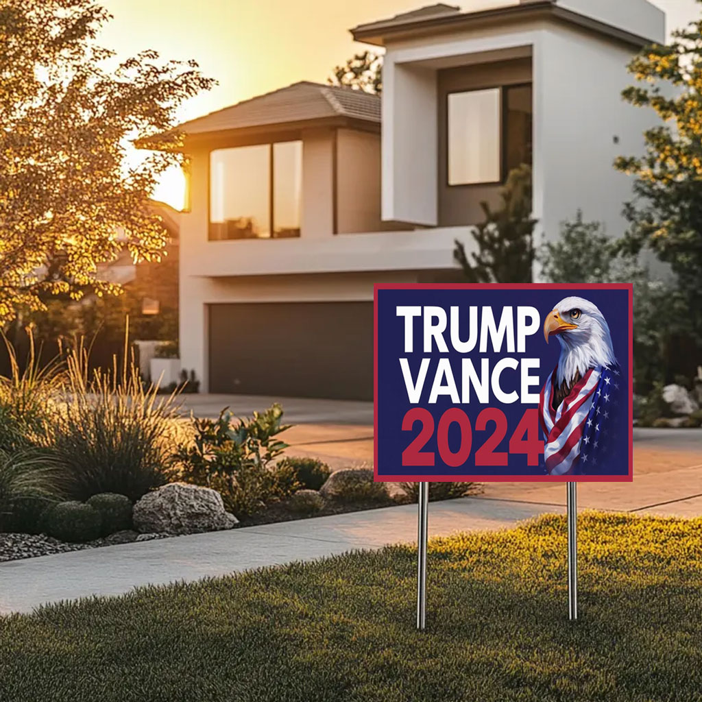Trump Vance 2024 Yard Sign Trump for President