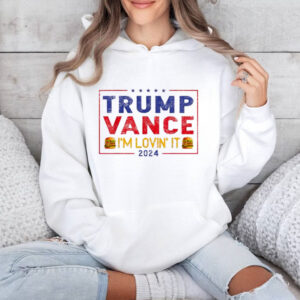 Trump Vance I'm Lovin' It Hamburger 2024 Shirt