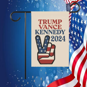 Trump Vance Kennedy Garden Flag