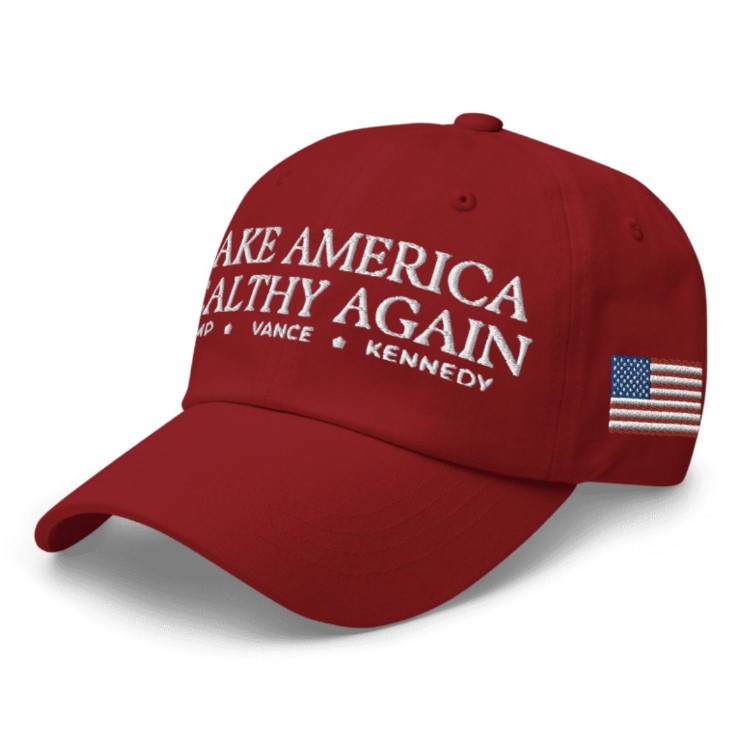 Trump Vance Kennedy Make America Healthy Again Hat