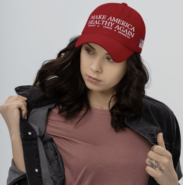 Trump Vance Kennedy Make America Healthy Again Hat