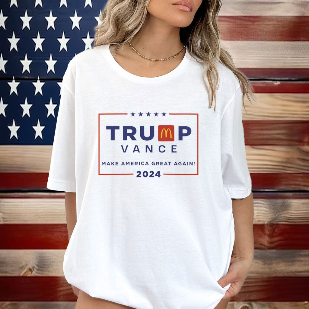Trump Vance MAGADonald’s Shirt