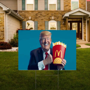 Trump Vance McDonald's Yard Sign