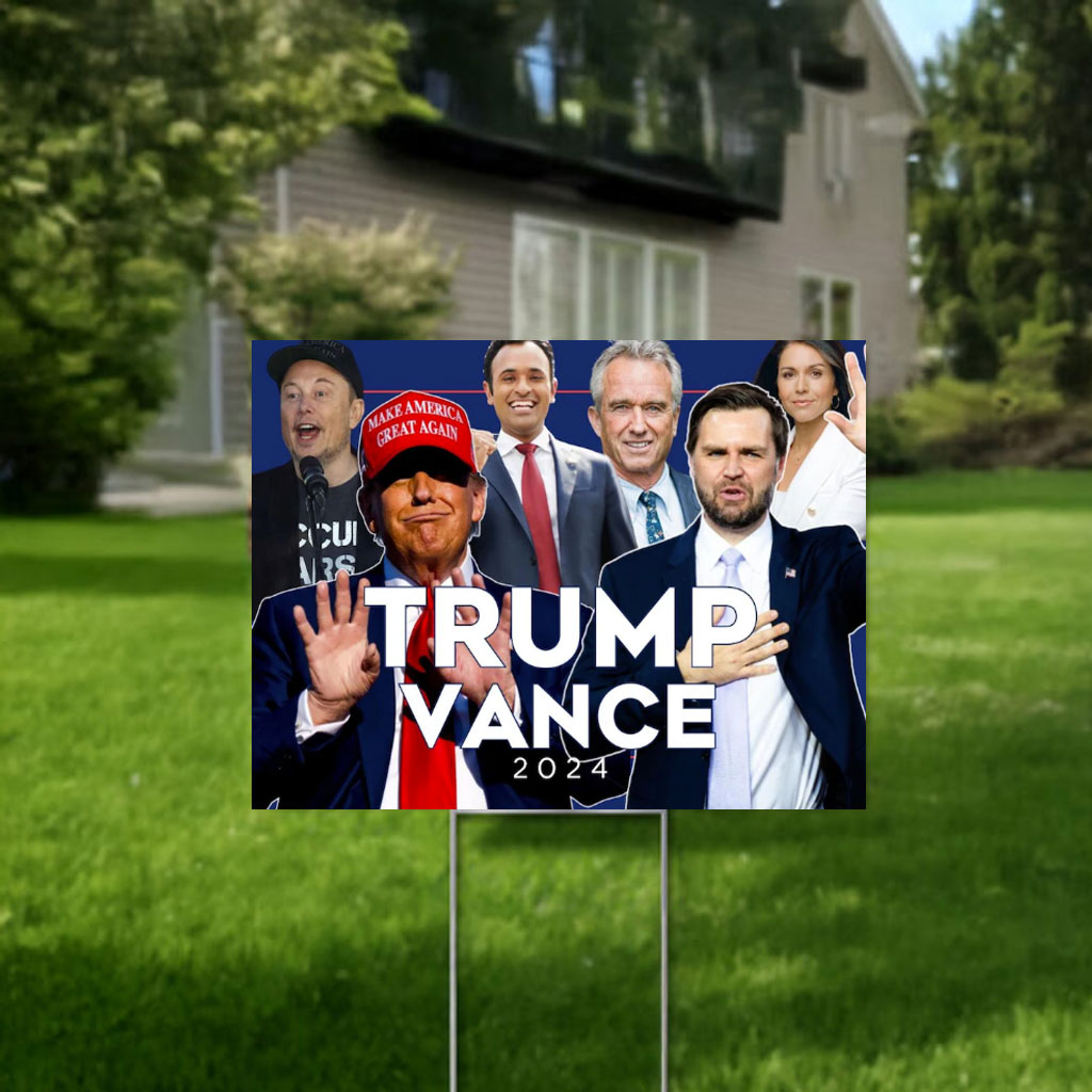 Trump Vance & Republican Campaign 2024 Yard Sign
