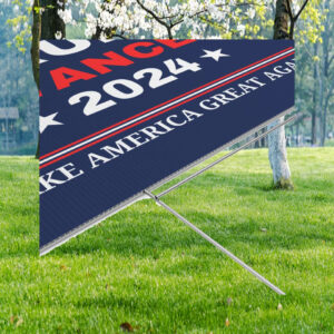 Trump Vance Sign, Republican Campaign Sign