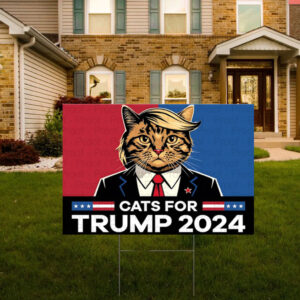 Trump Vance Yard Sign Digital 2024 Election Support Sign