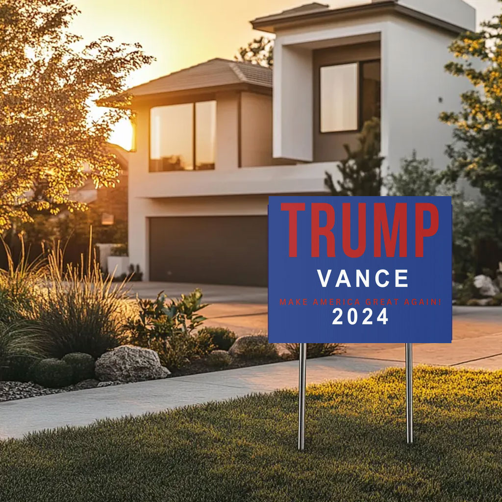 Trump Vance Yard Sign