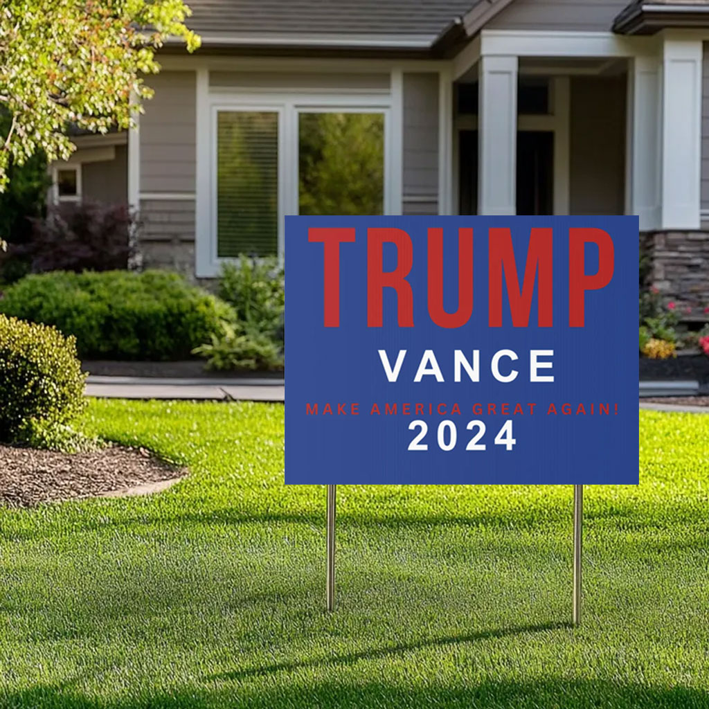 Trump Vance Yard Sign