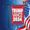 Trump Vance 2024 Yard Flag