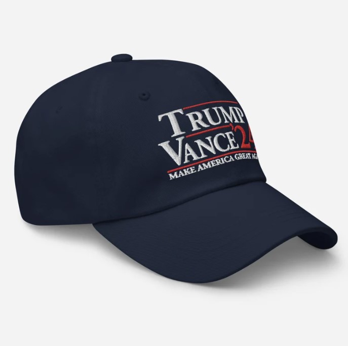 Trump and Vance 2024 Classic Dad Hat, Make America Great Again Hat