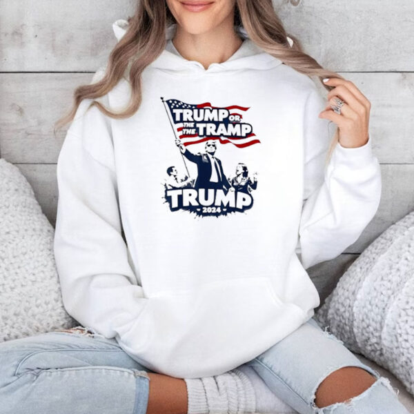 Trump or the Tramp 2024 Vote For Trump Vance Election Humor Shirt