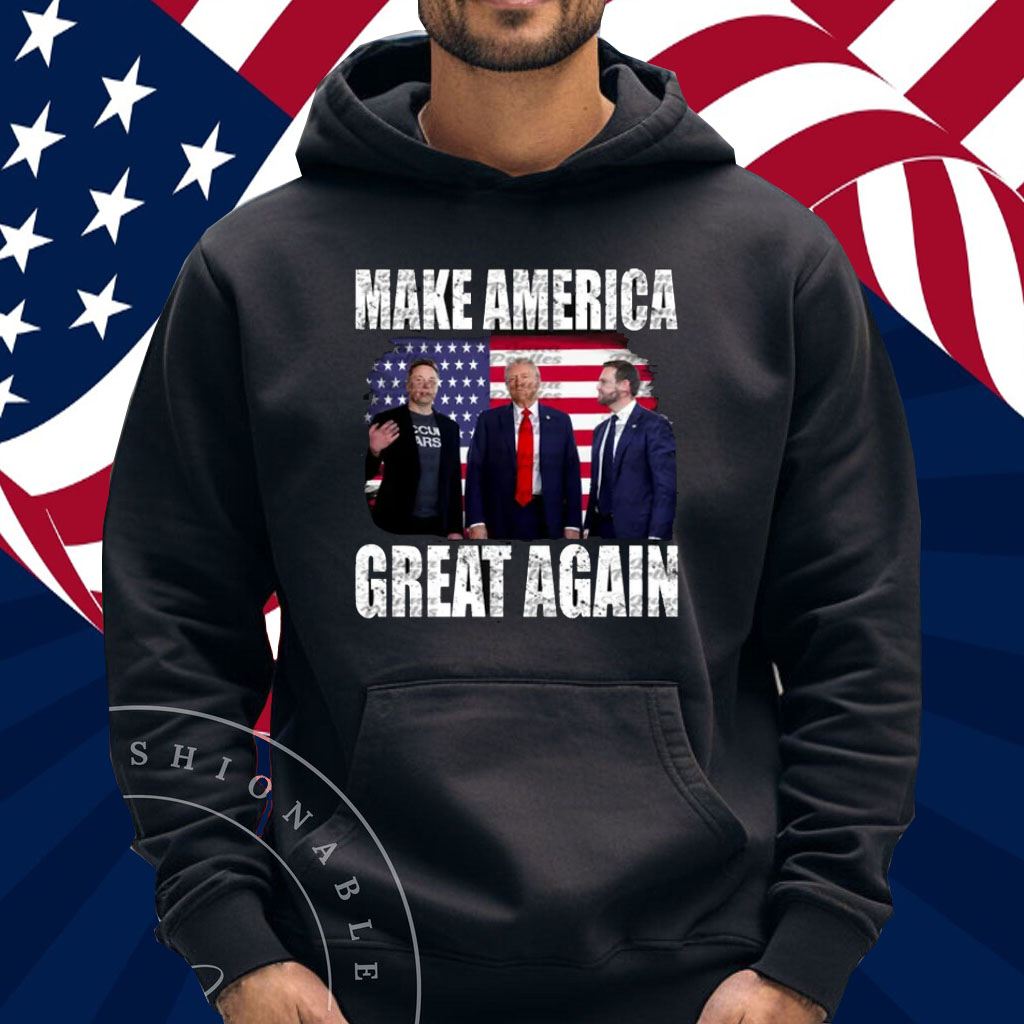 Trump vance elon musk shirt Make America Great Again Shirt
