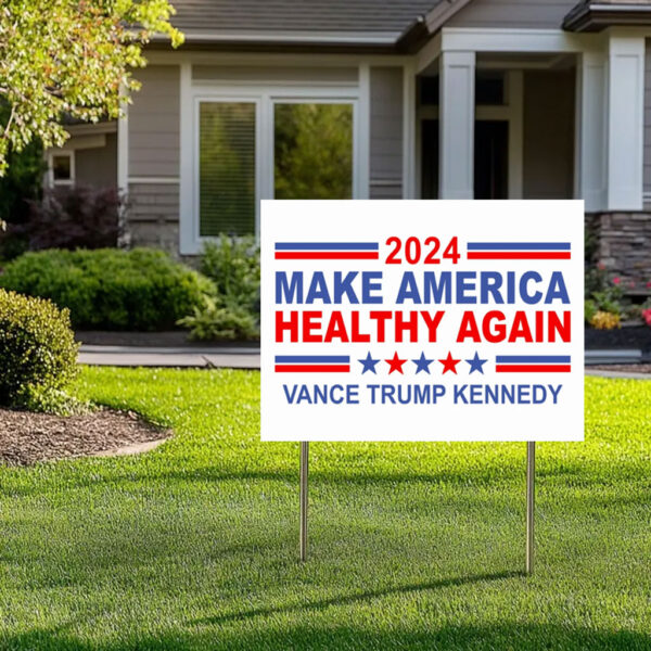 Trumpkin Fright Fright Fright - Trump Vance 2024 Yard Sign