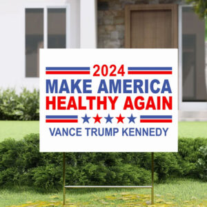 Trumpkin Fright Fright Fright - Trump Vance 2024 Yard Sign