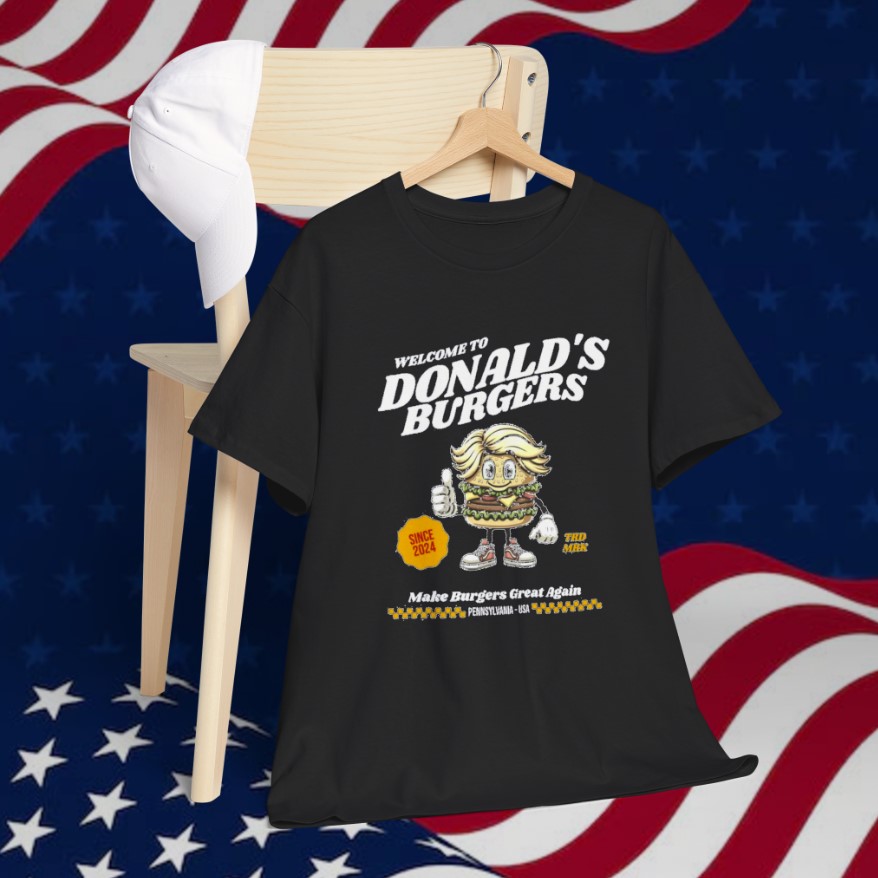 Welcome to Donalds Burgers Unisex T-Shirt