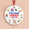 2024 Year in Review Christmas Ornament