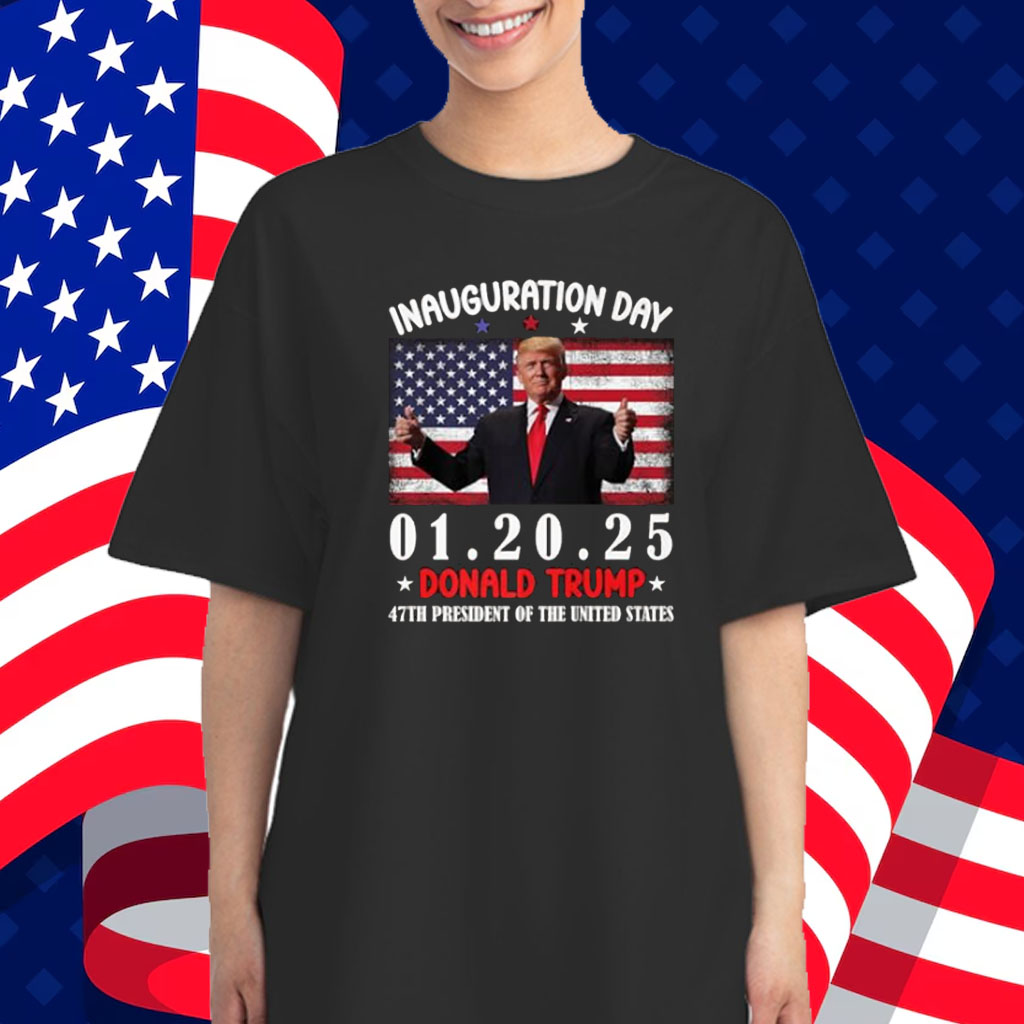 47th USA President Trump Inauguration Day 2025 Celebration Premium Shirt