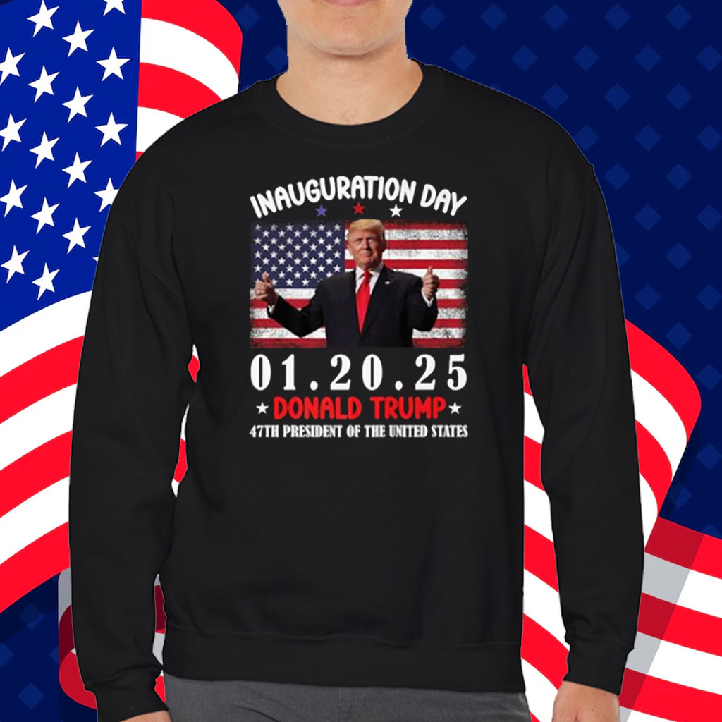 47th USA President Trump Inauguration Day 2025 Celebration Premium Shirt