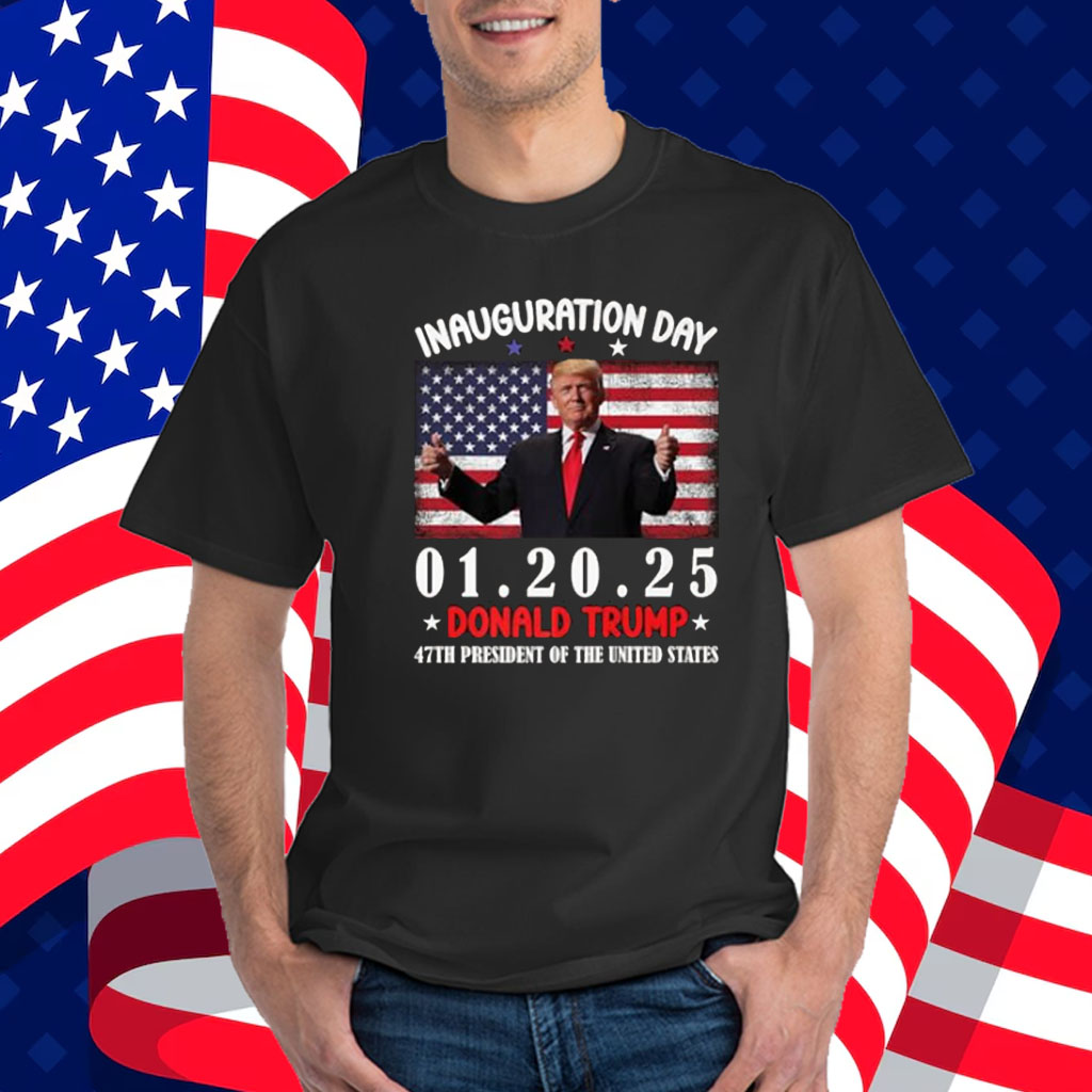 47th USA President Trump Inauguration Day 2025 Celebration Premium Shirt