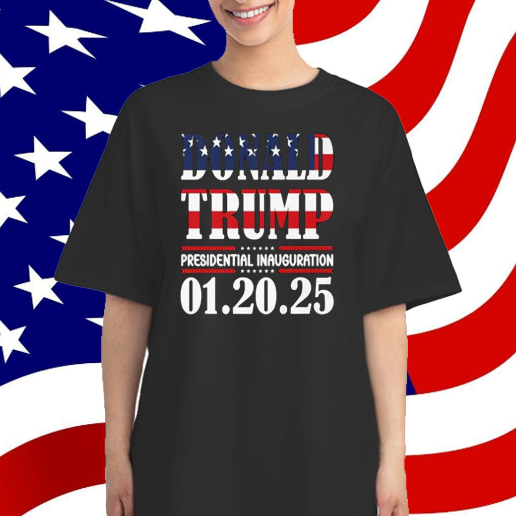 47th USA President Trump Inauguration Day 2025 Celebration T-Shirt