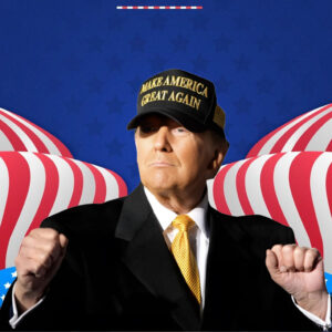 Black Gold Dark MAGA Hat